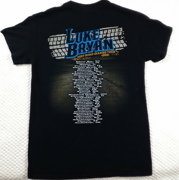 NEW ADULT SMALL LUKE BRYAN CONCERT TEE - Picture 3 of 8